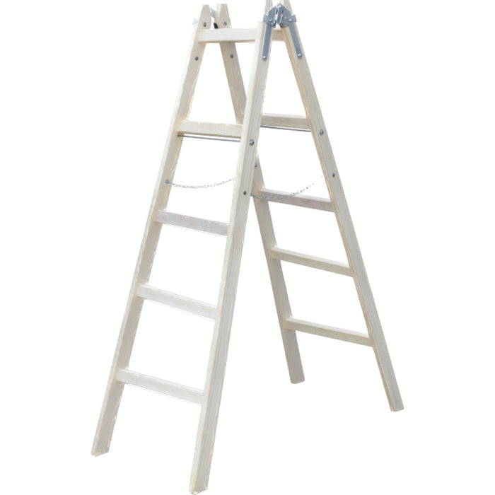 STALCO wooden ladder 5 rungs